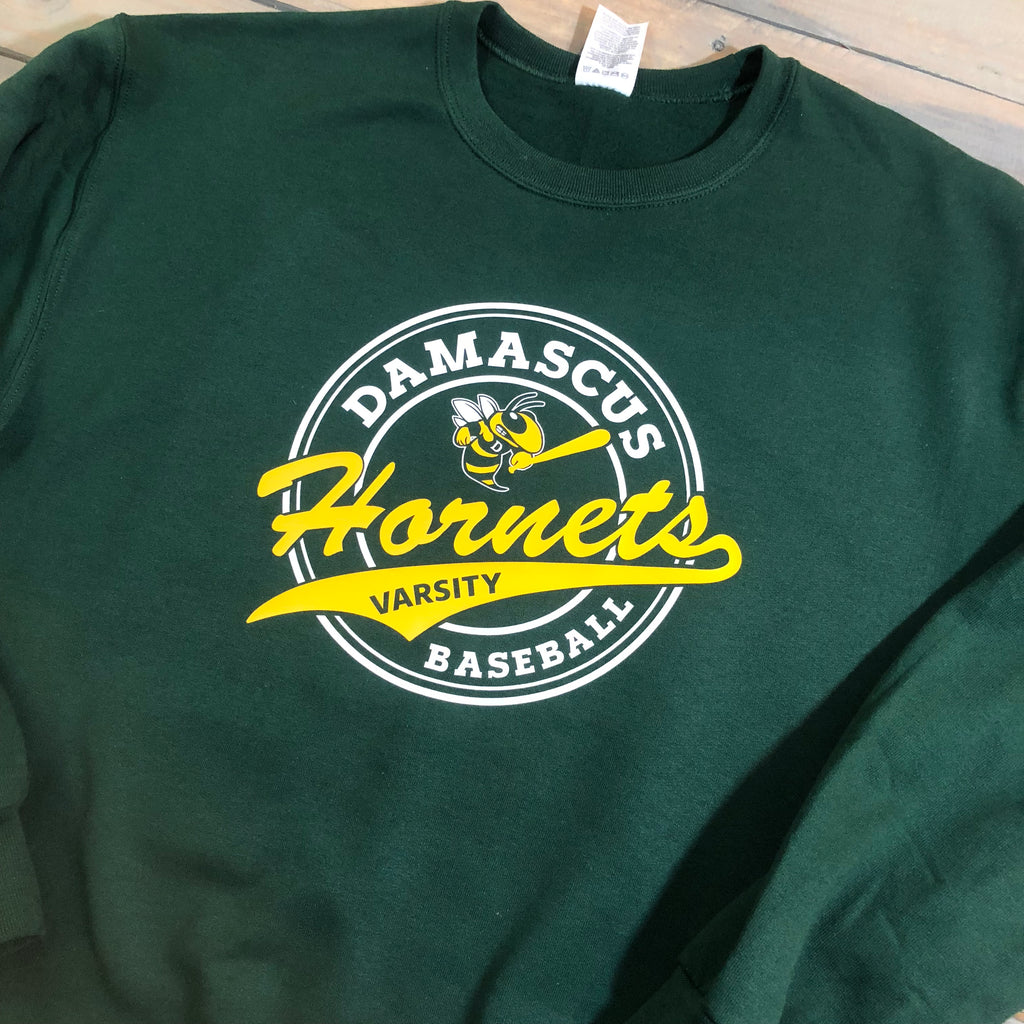 Damascus Hornets Baseball Swoosh Sweatshirt or T-shirt