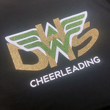 Damascus Cheerleading Super Hero Glitter Tee-DHS-Coaches