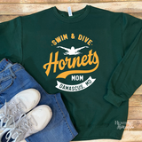 Damascus Hornets Swim and Dive Swimmer Hoodie