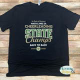2023 Damascus Cheer State Champs Hero T-Shirt