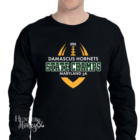 2022 Damascus Football State Champs Black and Gold HTV