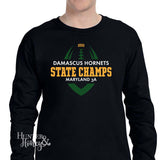 2022 Damascus Football State Champs Black and Green HTV