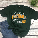 Damascus Football Laces Sister Tee