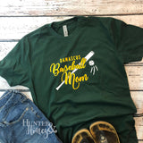 Damascus Baseball Mom bat tee in green