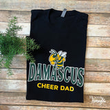 Damascus Arched Cheer Dad Tee