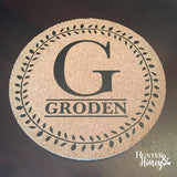 Customized Coasters and Trivet