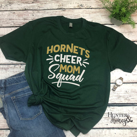 Hornets Cheer Mom Squad Tee