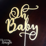 Oh, Baby Cake Topper