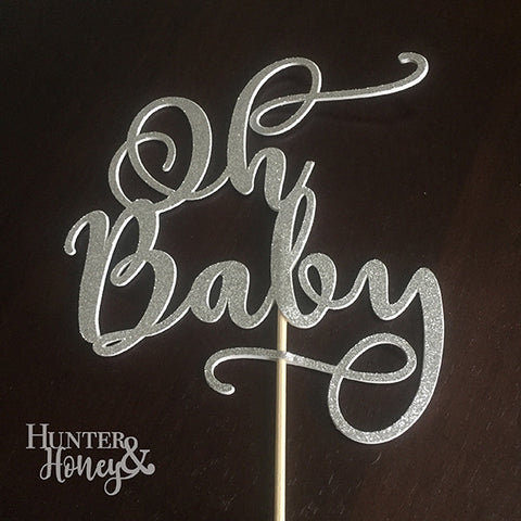 Oh, Baby Cake Topper