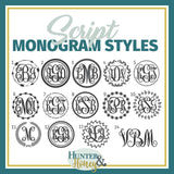 Script Monogram Styles